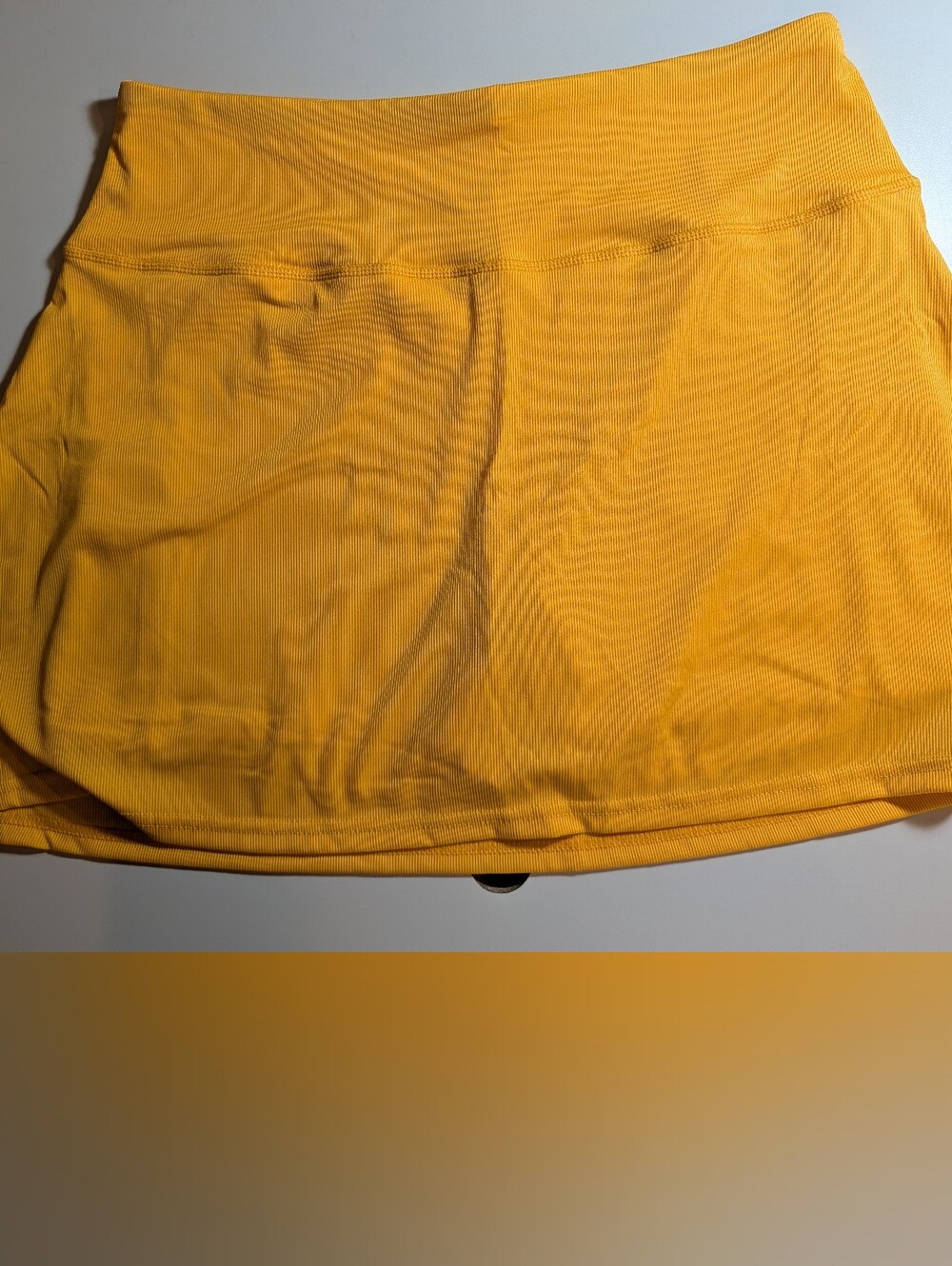 Realessentials Women's XL Orange Athletic Skort